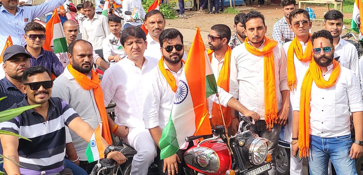 makshaypandey's tweet image. #15august2023 #tiranga #yatra