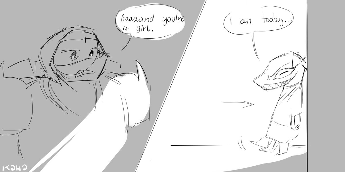 iatekawa's tweet photo. you guys liked this crossover so I'm back with some more #saveriseofthetmnt #saverottmnt #unpauseriseofthetmnt #unpauserottmnt #nimona #rottmnt https://t.co/1RKCiQvUfZ