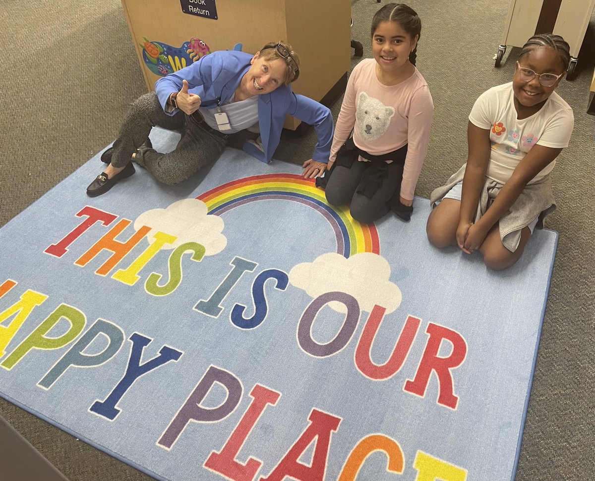 “This is our happy place.” 📚#readingculture #lovetoreadhere #loveyourlibrary #SOARingReaders 🦅