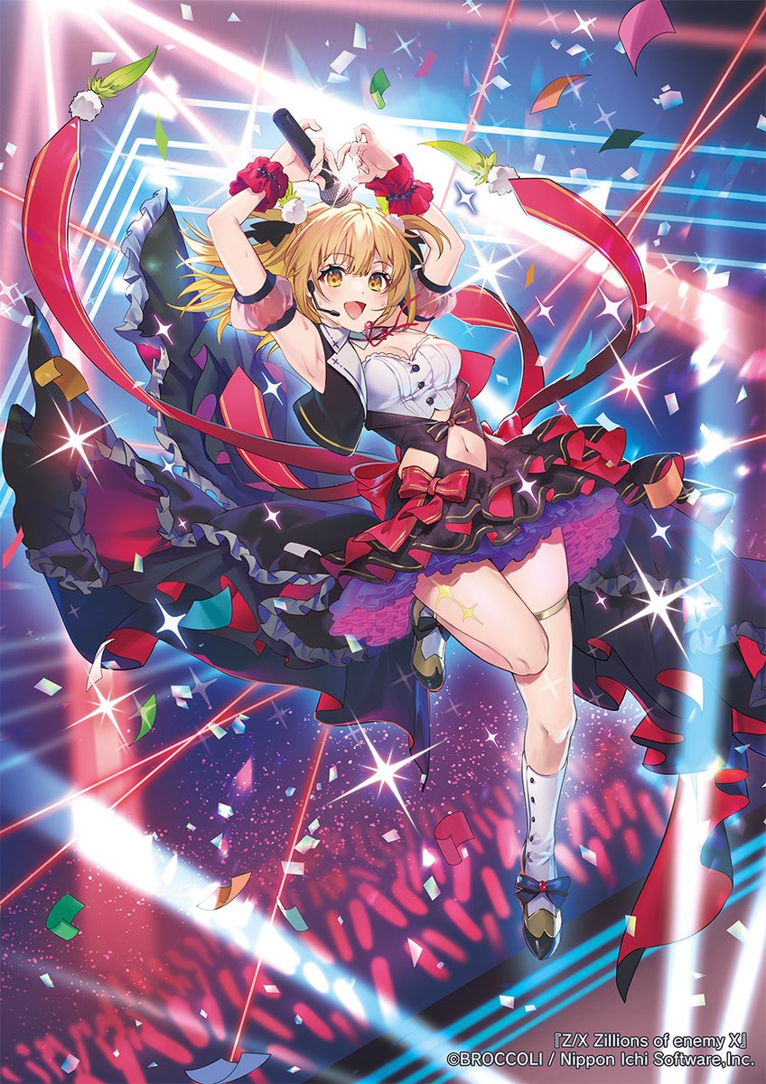「8月24日発売「Z/X -Zillions of enemy X-」  #アイド」|小夏はれ@ゲーム制作のイラスト