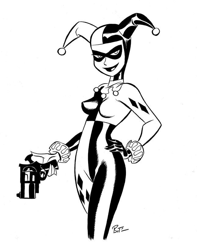 Art by Bruce Timm.