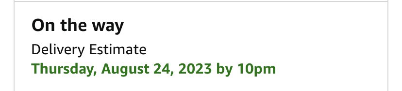 JimmySkinny's tweet photo. Amazon is responsible for so much anxiety. It’s almost 8pm. #itsnotshowinguptoday https://t.co/ChLsWkvL9j