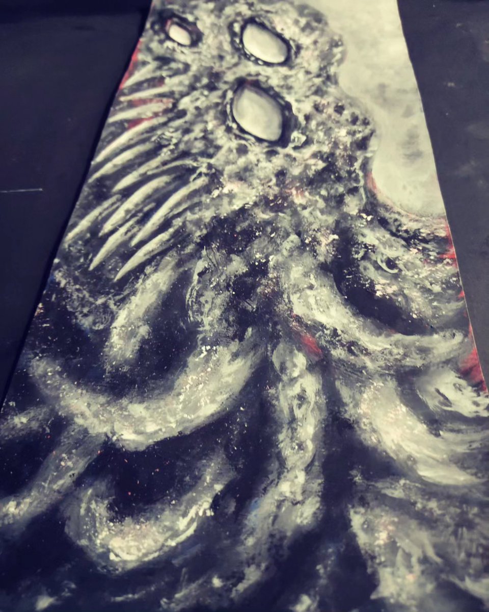 David__Madman's tweet photo. Acrílicos 🎨🖌️💀
#Acrilicos #ilustration #darkart #Cthulhu #deathmetalart #deathmetal #coverart #MetalArt #metalartist #DavidArtworks https://t.co/LJhJ5piHgP