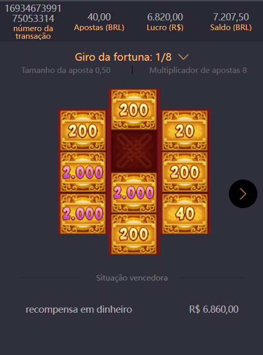 ✨💎✅  JOGADORES CAMPEÕES   ✅💎✨

🤑  Número da conta 🤑  ◀️pa******18▶️
🌈Evento🌈 ◀️ PG Slots  → Fortune Rabbit▶️
💲Valor da aposta: ◀️ 40.00▶️💲
💲Valor do prêmio: ◀️6820.00▶️💲

Link para se cadastrar ：Jogos365.com
