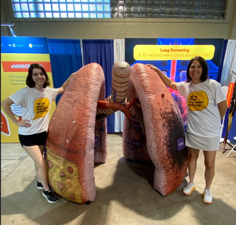 rjanders1020's tweet photo. #mnstatefair
#mnscreens

Join us at the KARE11 Health Fair Building — Should you be screened for lung cancer??? https://t.co/AtXiEFZo0o