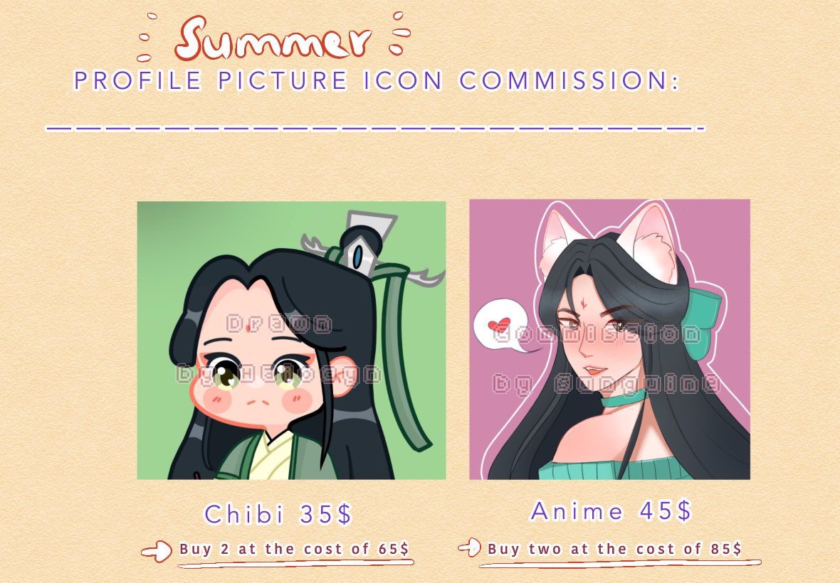 haiocyn's tweet photo. Please help RT 🥰❤️
I’m opening commission for summer for icons commission 🥰❤️
#ArtCommission #commisionart #iconcomission https://t.co/1YBFYBRf7n