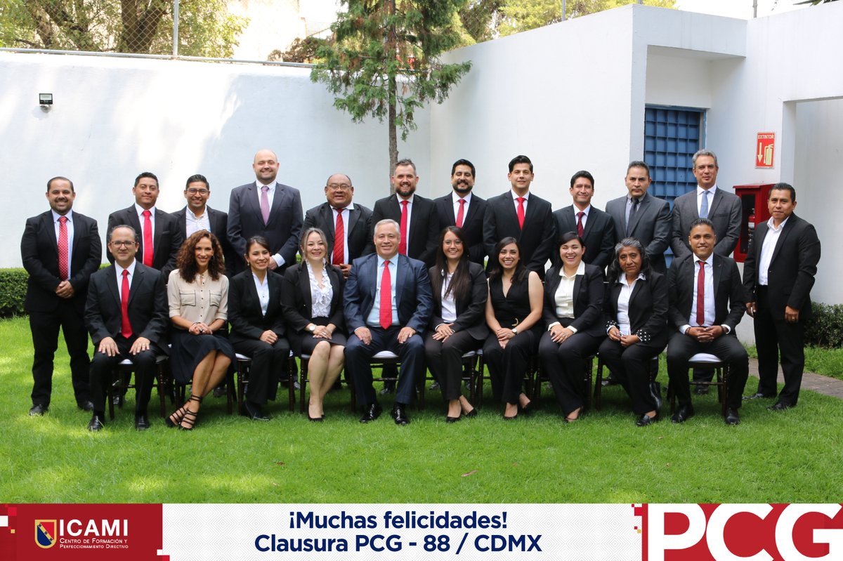 DesdeICAMI's tweet image. #NIVELICAMI
El pasado martes 22 de agosto, en las instalaciones de #ICAMI de la #CDMX, tuvimos el honor de clausurar a la generación 88 de nuestro programa de Perfeccionamiento de Competencias Gerenciales - PCG. ¡Muchas felicidades a todos los participantes! ¡Enhorabuena!