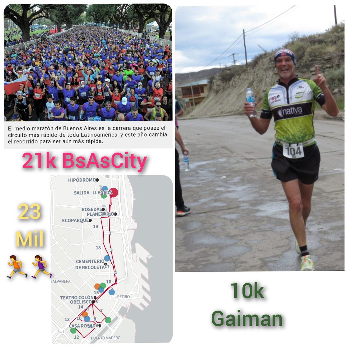 belisariopolis's tweet photo. #HalfMarathon2023 #BsAsCity
Ahí estaremos 💪 😉 @ESPNRun @elvalle_online @daniarcucci @TNrunningAR la Finisher 123🎖 https://t.co/CAvLKgC6Rz