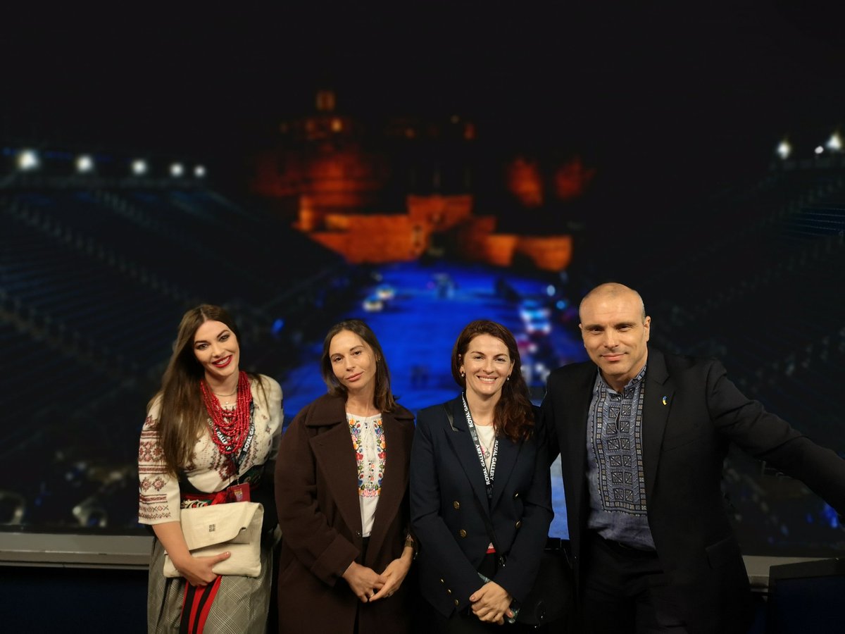 Heartfelt gratitude to <a href="/EdinburghTattoo/">Edinburgh Tattoo</a> for standing by Ukraine in solidarity and for the wonderful gift of free tickets which allowed many Ukrainians to witness this iconic event in person. Honouring the unwavering spirit of Ukraine in the company of The Consul of Ukraine 🇺🇦
