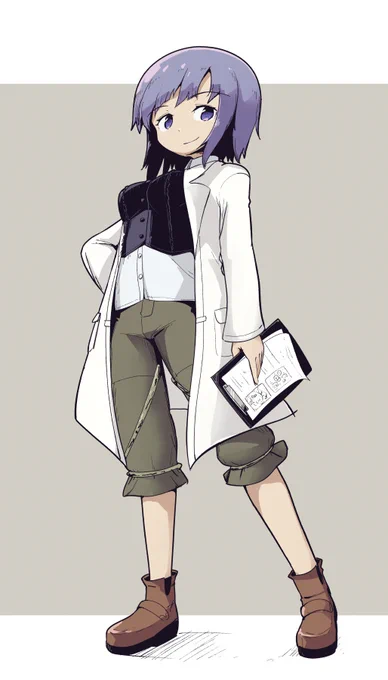 先日の触手の子の「お母さん」らくがき