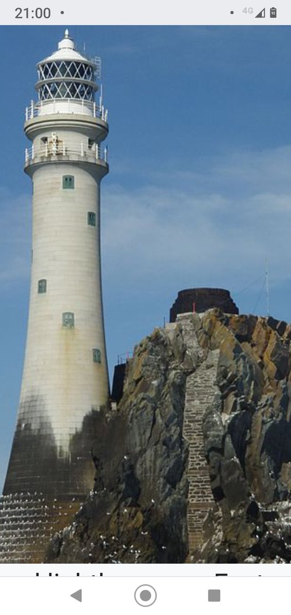 CarinitaCarloni's tweet photo. #FastnetLighthouse is a 54-metre-tall #lighthouse situated on the remote #FastnetRock in the #AtlanticOcean. It is the most southerly point of Ireland and lies 6.5 km southwest of Cape Clear Island and 13 from County Cork on the Irish mainland. Para @FarosLos https://t.co/zqdgd2UfOt