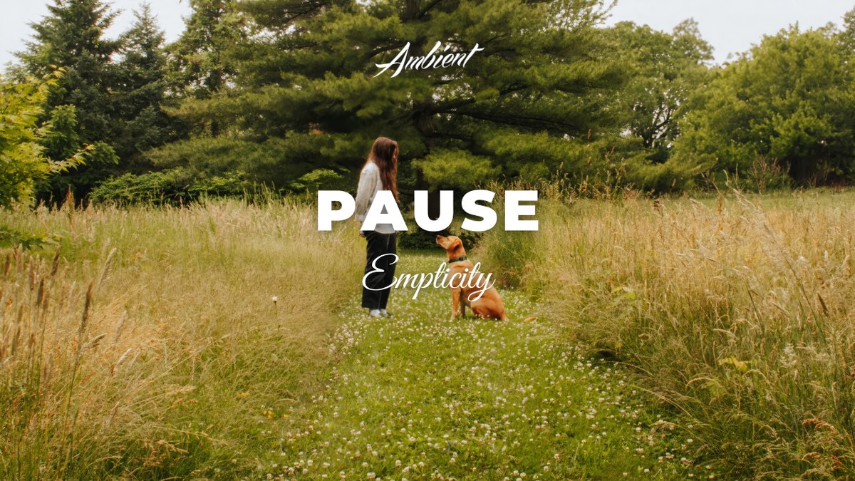 empticity's tweet image. Sometimes, you need to pause and give yourself a little break.

My new relaxing, chill ambient track has been released on @AmbiiMG

I hope this track makes you feel better :)

#empticity #pause
#ambient #ambientmusicalgenre

bit.ly/3OT0tmb
