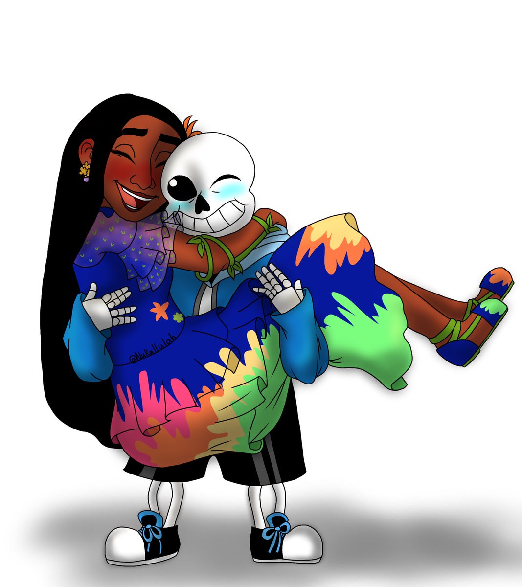 TheDogTrilogy's tweet photo. @NukaEtel thank you so much for drawing my otp again🥰💛
This will officially become their iconic sketch☺💖
#Encanto #undertale #Isans #art https://t.co/QV7Z24FEXN