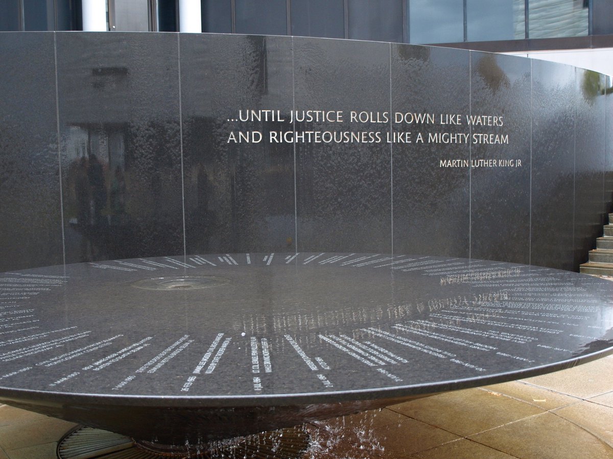 JocelynBenson's tweet photo. “…until justice rolls down like waters and righteousness like a mighty stream.” - MLKJr https://t.co/RaONdzx3q8