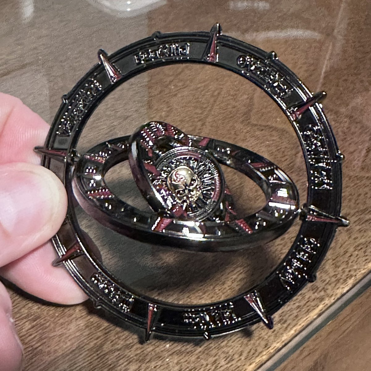 existenzkampf's tweet image. One of the most incredible challenge coins I have, and I don't know who made it.
@BSidesLV @djdead