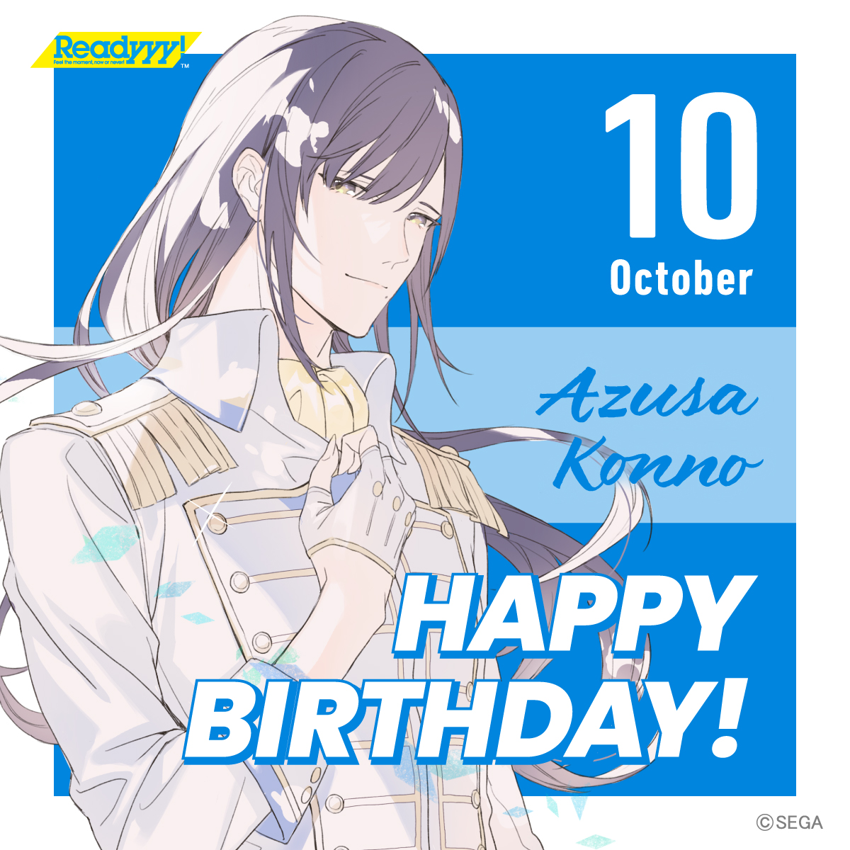fucoyyy's tweet photo. #紺野梓生誕祭2023 🎁
　　
本日10月10日は、SP!CA💫紺野 梓の誕生日ですﾌｺ🎉

#Readyyy #レディ https://t.co/9gUW68ltFh