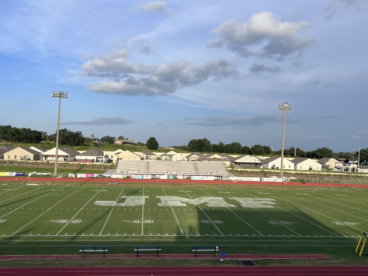 The hay is in the barn! Wake up tomorrow and it’s Week 1. Looking forward to hosting @LRThunderFB tomorrow night at Jerry May Field. Kickoff at 7:30. Dedication @7pm. Come support all the young men and woman who have been working hard! 🦅💪 #Family #LLCM