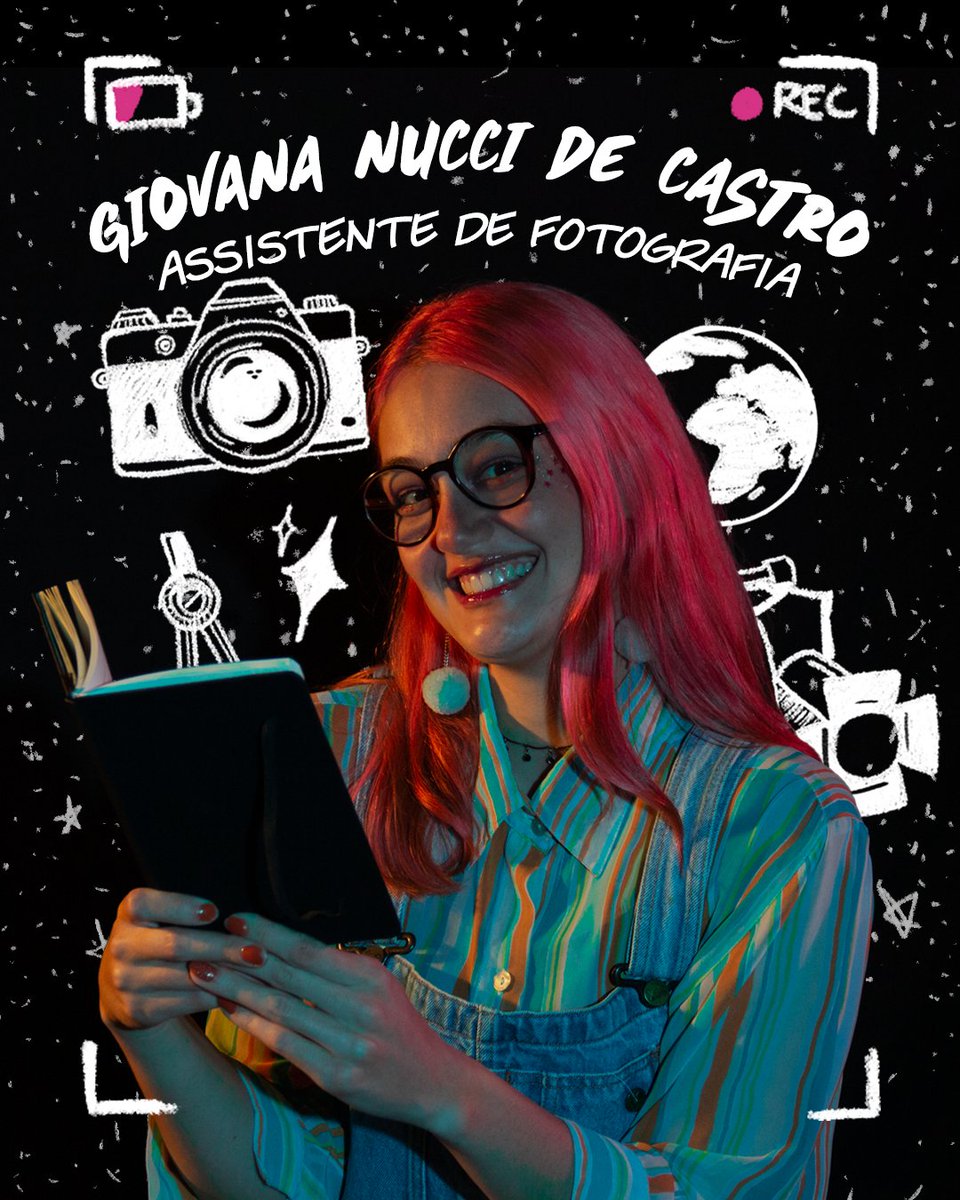 DespertarTCC's tweet photo. E se você ficou curiose pra saber quem está por trás da Fotografia do curta, conheça a equipe📸:

Diretora de Fotografia: Ana Luiza
Diretora de Fotografia: Daniela Barbieri
Ass de Fotografia: Giovana Nucci de Castro
Ass de Fotografia: Vivian Bortolozzo
++++ https://t.co/BouUytoc3a