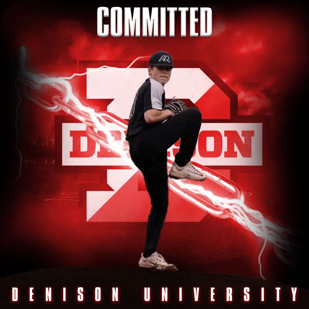 NathanKush3's tweet image. I am excited to announce my commitment to Denison University to continue my academic and athletic career. I would like to thank my family, friends, @Spikes_Baseball, @Josh_Sharpless and special thanks to @ryner23 and @CoachDeegan for giving me this opportunity!
