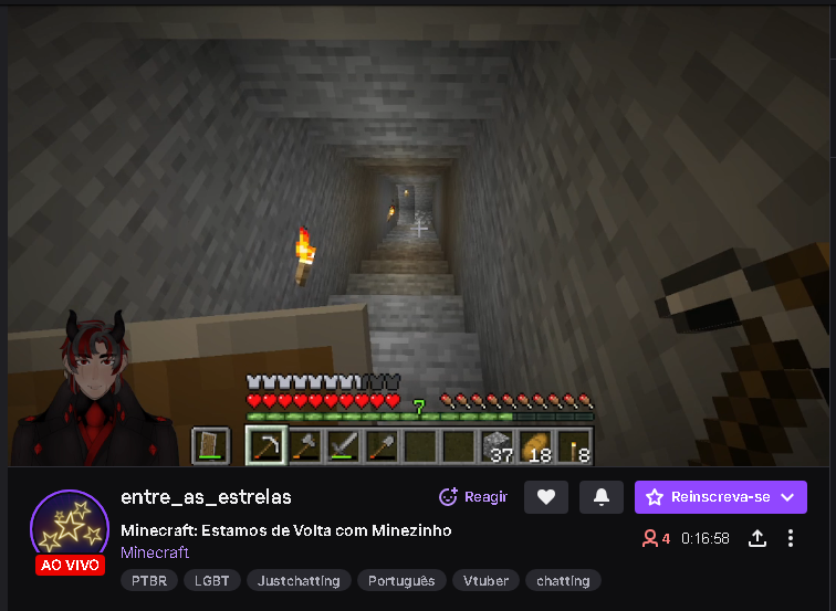 entrestrelas_'s tweet photo. Live começando!!!  

A nave Corta-Passos está decolando agora com o comandante @Kayn0202  jogando Minecraft!      

➥ https://t.co/pI1qo6g4Lp

#MinecraftLegends📷📷 #LIVE #twitchtv #Live2D #Vtubers #gaming #Online #Minecraft https://t.co/XvftxGRbEH