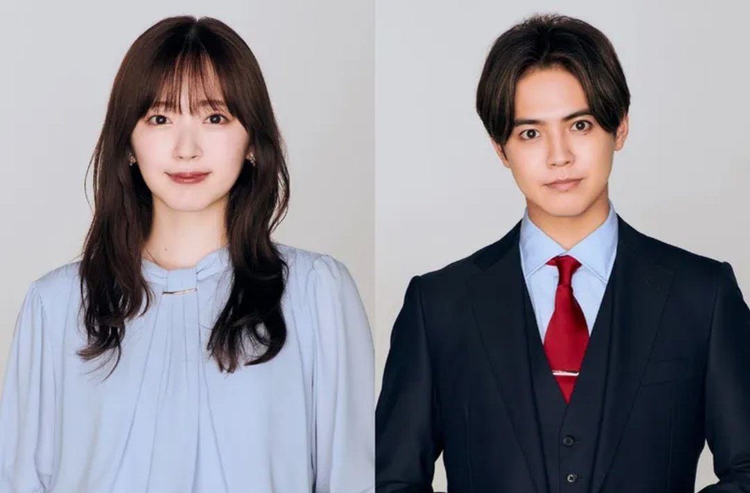 #SuzukiAiri to be leads in TV Tokyo drama 'Oshi ga Joshi to Narimashite' co-starring #KatayoseRyota. Story of a fan of 2.5D stage actor who suddenly retired, but the actor appear as a manager in the company where she works. Starts in Oct.

#片寄涼太 #鈴木愛理