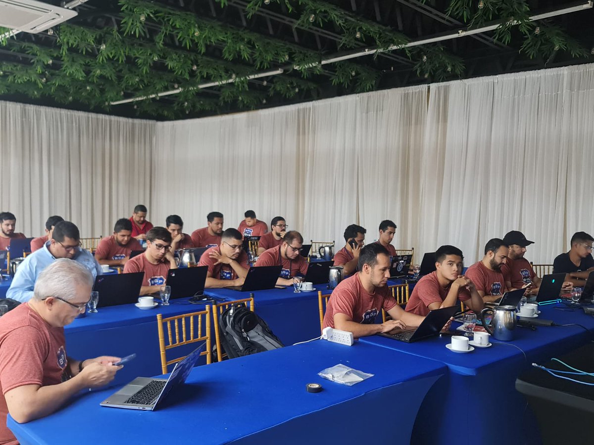 RoutingMANRS's tweet image. MANRS Ambassador Sergio Hernández Torres recently gave a talk on #RoutingSecurity to 45 people at the Honduran Carrier-Neutral #IXP 
Stay tuned for more MANRS Ambassador and Mentor activities manrs.org/.../meet-the-2…