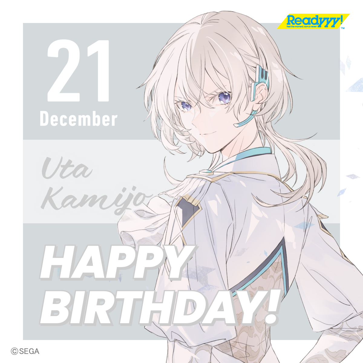 fucoyyy's tweet photo. #上條雅楽生誕祭2023 🎁
　　
本日12月21日は、La-Veritta🎼上條雅楽の誕生日ですﾌｺ🎉

#Readyyy #レディ https://t.co/pbFPDTST5t