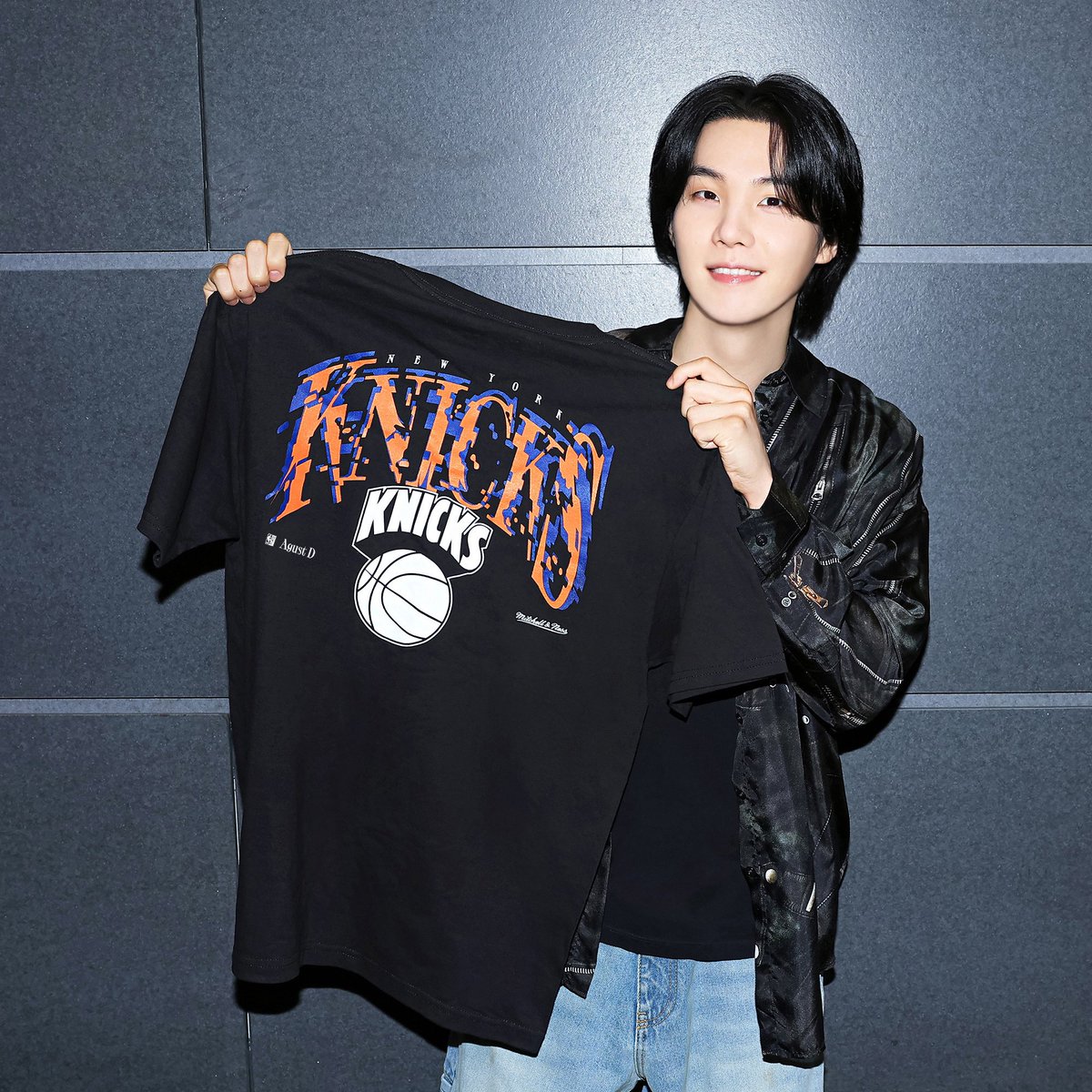 NBA Ambassador SUGA of <a href="/BTS_twt/">방탄소년단</a> celebrates his love for basketball with a brand new #SUGAxNBA capsule collection by Mitchell &amp; Ness.

Register your interest here on.nba.com/45FArJF to know first when it drops!