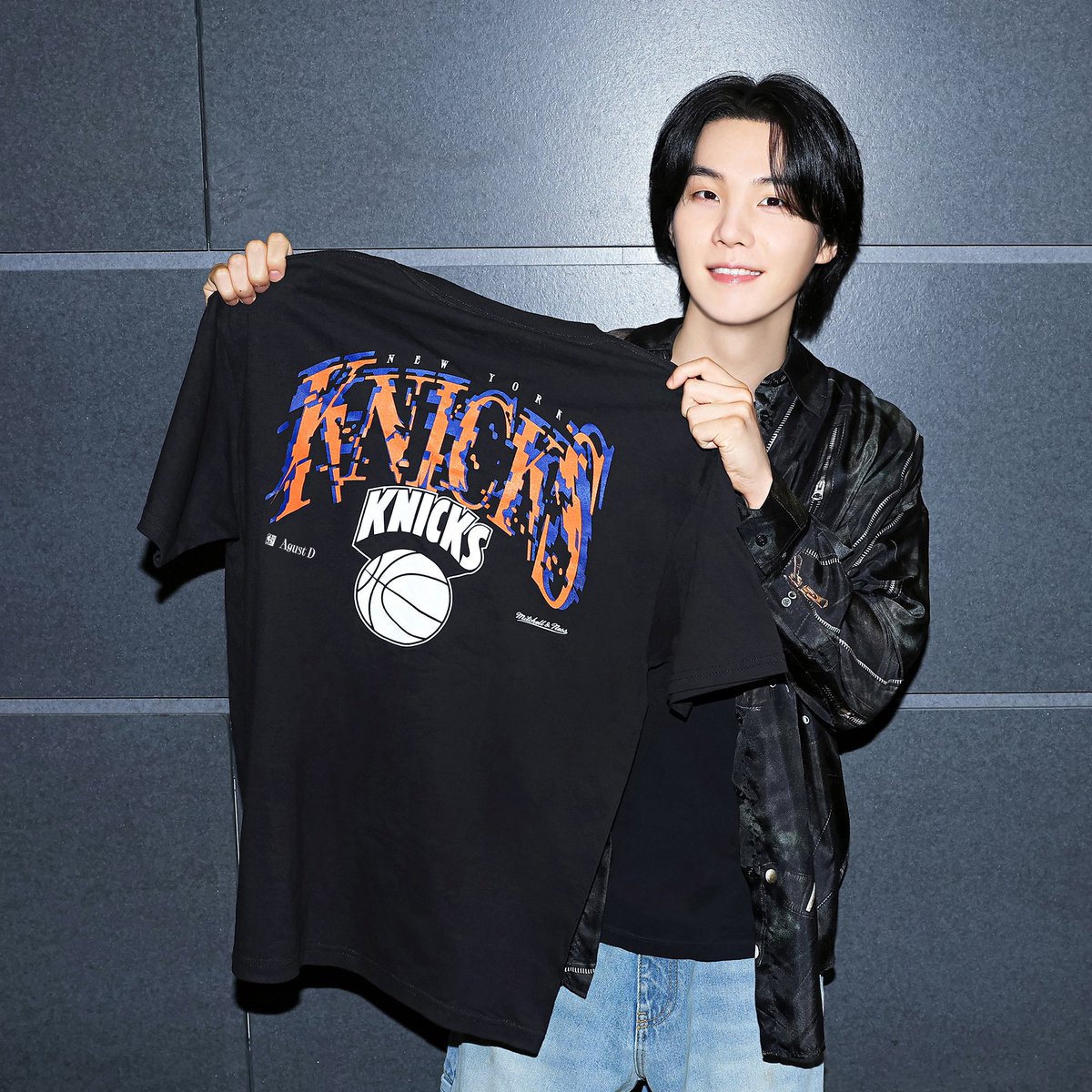 NBA Ambassador SUGA of @BTS_twt celebrates his love for basketball with a brand new #SUGAxNBA capsule collection by Mitchell & Ness. Register your interest here on.nba.com/45FArJF to know first when it drops!