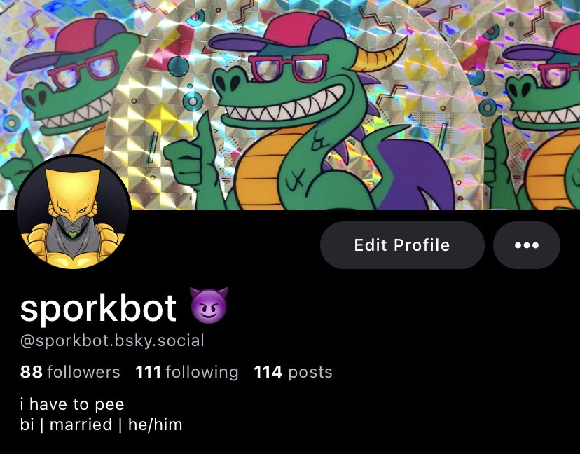 sporkbot 【𖤐Big Demon Energy𖤐】 tweet media