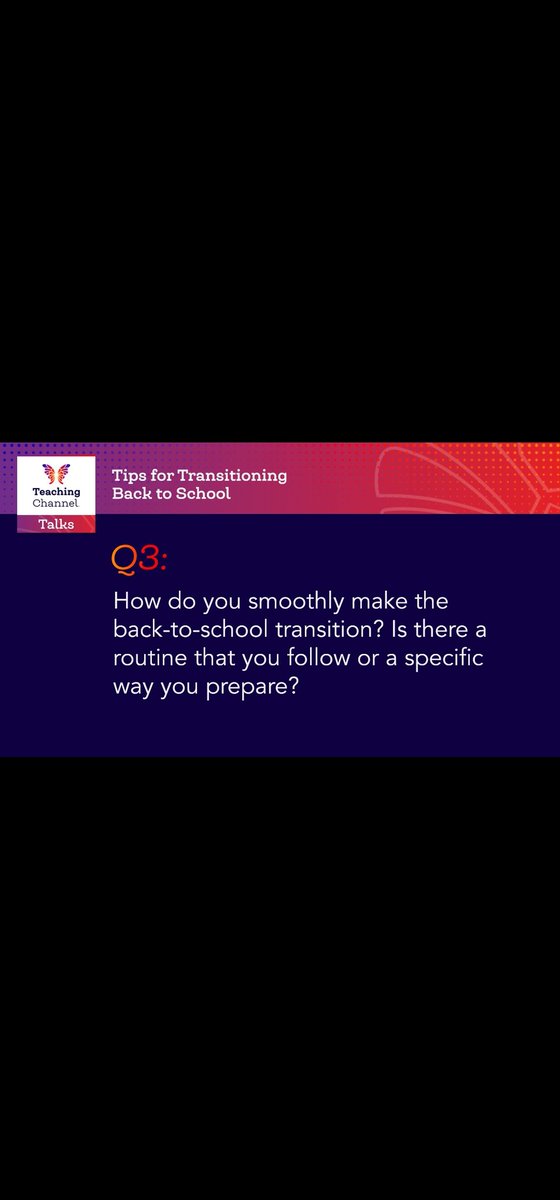 BrandonEaston82's tweet image. A3) Trying to be as organized as possible. I use a lot of Google Keep Notes to try and simple my life as much as possible. The biggest thing is just constantly reviewing and setting goals and priorities #TeachingChannelTalks