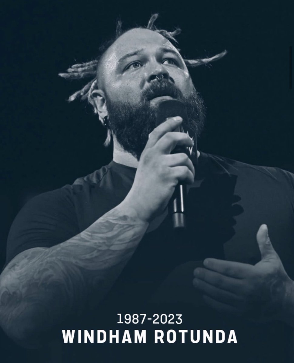 I am sadden by the news 😞My condolences to the family of Windham Rotunda aka Bray Wyatt RIP I’m gonna miss you my friend ❤️ 💐 🙏🏾