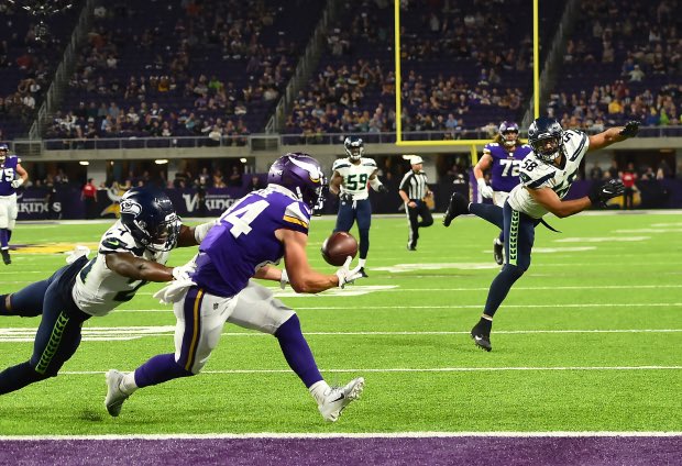 TeamSloter's tweet photo. Five years ago today, Kyle Sloter had his iconic 2018 preseason performance against the Seahawks. #PreseasonGoat https://t.co/RznP0O4bZQ