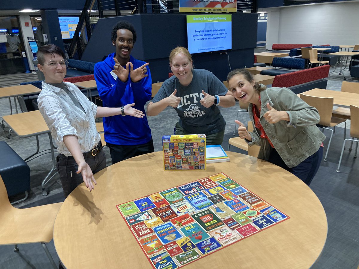 AnnaVoight's tweet image. This was the best event EVER tonight! So fun!

@dctc students - Email me at Anna.Voight@dctc.edu with ideas for other events you would like to see offered through Student Life!