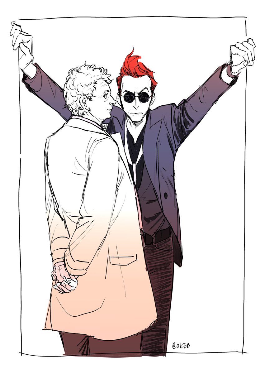 Inspired by the new photo of Crowley  🫢 #GoodOmens