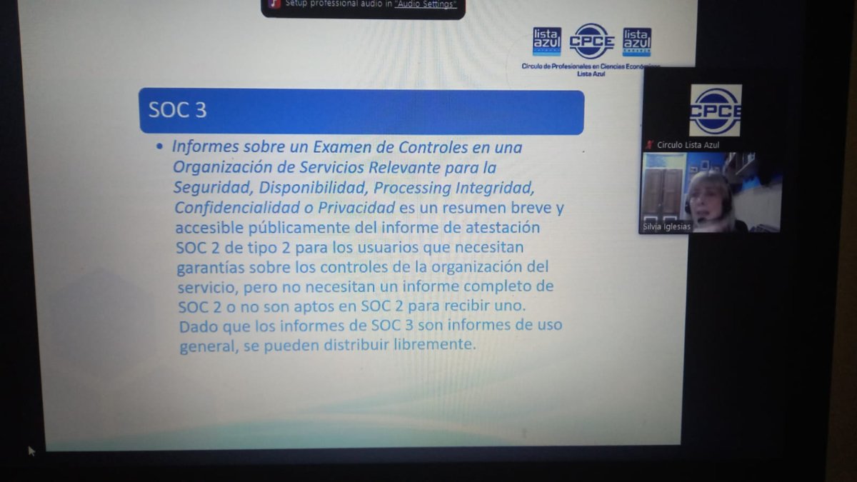 ListaAzulCPCE's tweet photo. 👏👏¡Excelente trabajo realizado hoy en nuestro Curso: " Los encargos de aseguramiento de seguridad de la información"! Agradecemos a todos por su participación y compromiso, ¡nos vemos en el próximo curso! #contadorpublico #adminis #licenciadosadm #económica https://t.co/K6egARd2K5