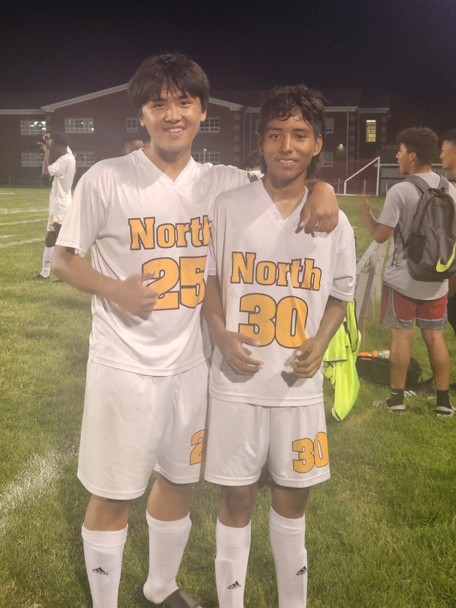 North Soccer defeats Springfield 2-0. Sophomore Martin Kwitonda and Freshman Julian Gomez-Villabon with goal. Assisted by Junior Arpan Rai. The future is bright!