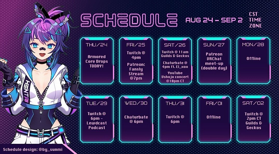 ProjektMelody's tweet photo. current schedule uwu ~
[graphic @by_Sunmi] https://t.co/cjev6TQUab