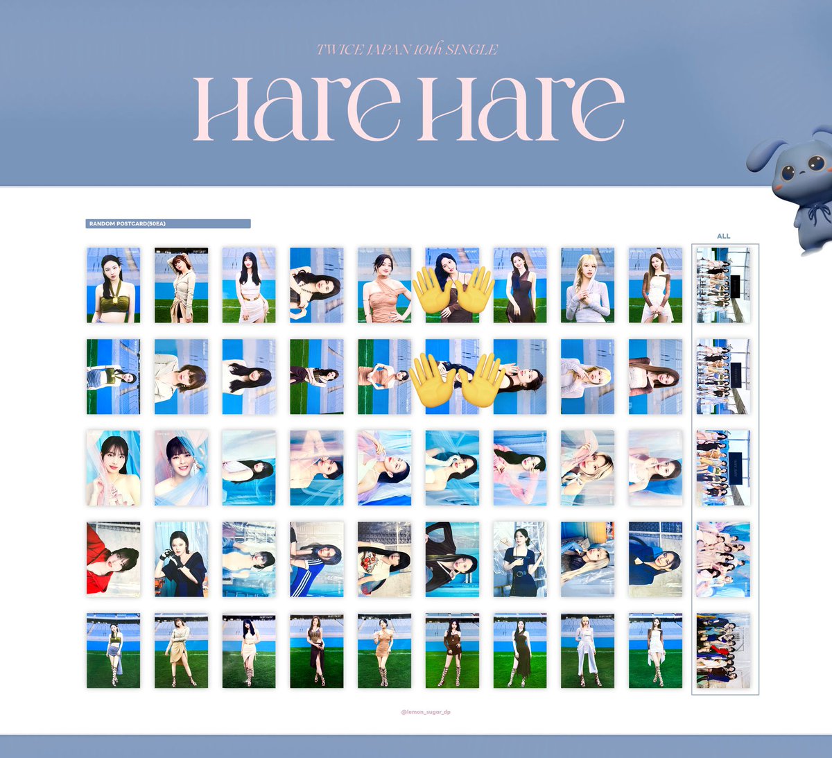 TWICE0518mina's tweet photo. TWICE HareHare POPUP ラントレ 交換
【譲】写真1、2枚目
【求】写真3、4枚目👐のついていないミナちゃん💕
※同種同士の交換お願いします🙇♀️
リプやDMお待ちしてます!
お気軽にどうぞ🥰
#TWICE
#TWICE交換
#TWICEラントレ交換
#TWICEトレカ交換
#TWICE_HareHare
#TWICE_POPUP https://t.co/AmBNsYSiRt