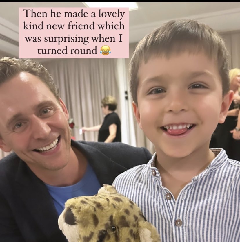 hiddlebum16's tweet photo. OMG he’s so adorable look at his big smile I love this man so much😭 https://t.co/R5f7MZXzVk