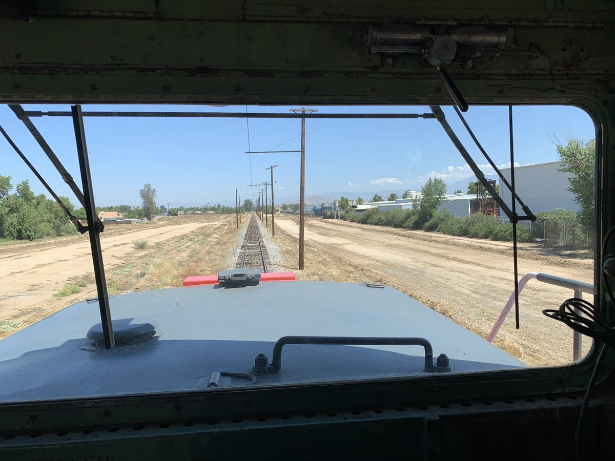 I mean really… who wouldn’t want to drive a 2,500 hp train in the glorious CA sunshine? <a href="/SoCalRailway/">SoCal Railway Museum</a> thanks for a great day!