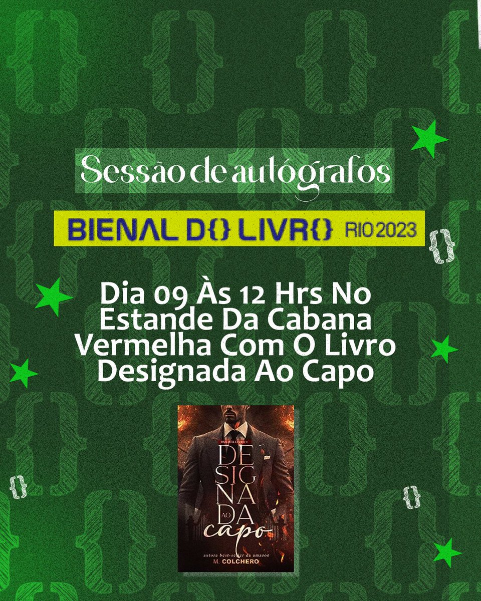 vanessapavan's tweet photo. Vai na Bienal do Rio 2023? Então confira os horários da Autora M. Colchero e aproveite e muito.
#books #bookish #bookstagramer
#bookstagramfeatures #bookadict #the_facts
#book_reading #book_reader #bienal2023 https://t.co/xCvUNvmeJS
