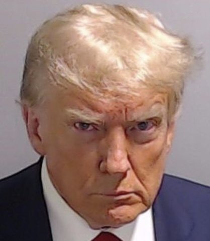 This is the look of a man who is coming for revenge #TrumpMugShot