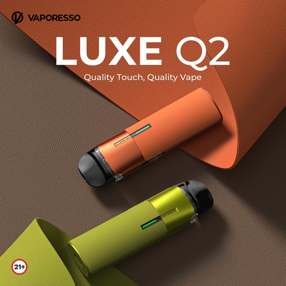 Vaporesso LUXE Q2 Kit 

✅SSS leak-resistant tech
✅Precise airflow adjustment
✅1000mAh battery, 3ml capacity

⚠ Warning: The device is used with e-liquid which contains addictive chemical nicotine. For Adult use only.

#sourcemore #sourcemoreofficial #Vaporesso #LUXEQ2