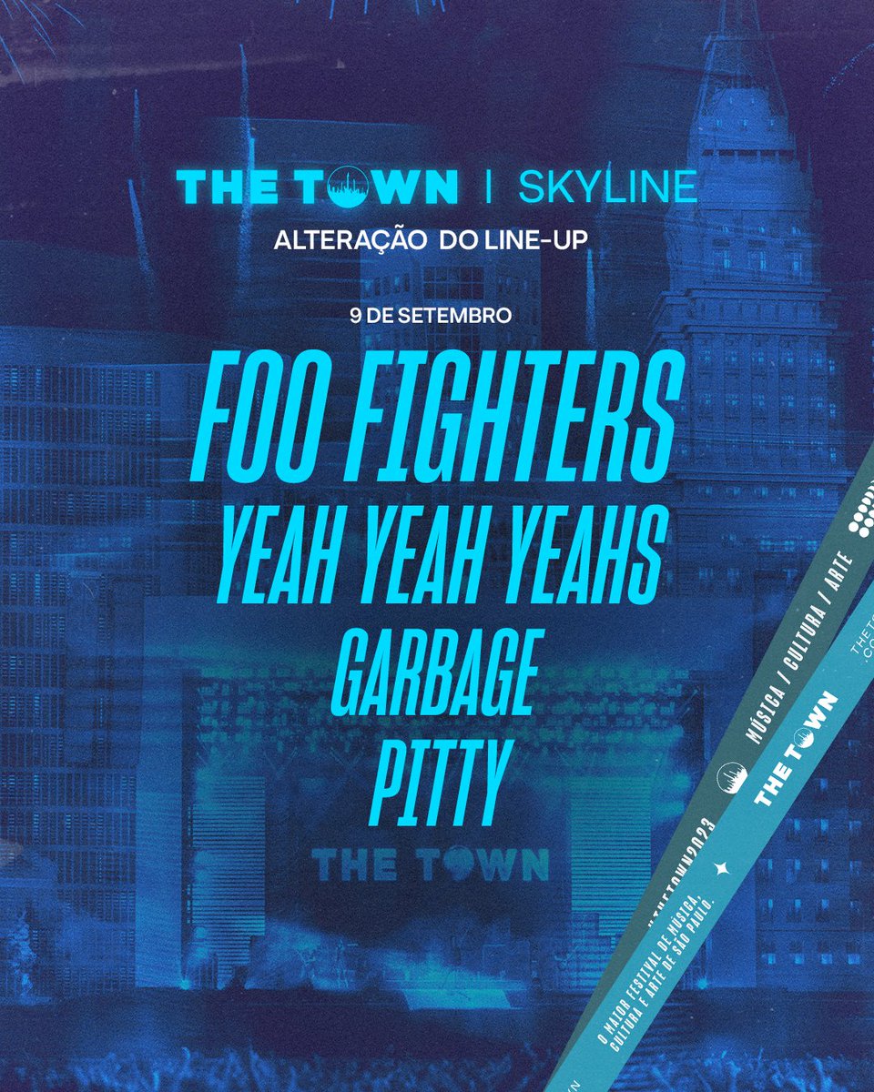 The Town: 4º dia tem Foo Fighters histórico, mas lineup desequilibrado