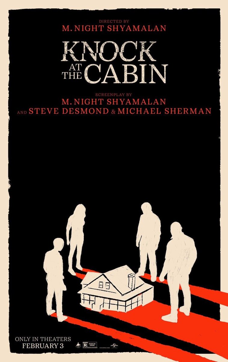 #Horror365Challenge 278/365
Finally giving it a watch with #hyrcrew 
#KnockAtTheCabin