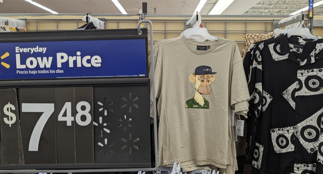 Is Bored Ape Yacht Club at Walmart a good time to buy❓