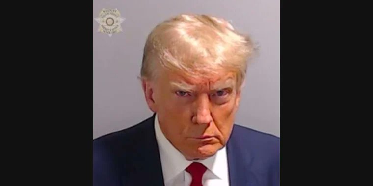 How much you want a bet Trump turns his mugshot into an NFT? #crypto