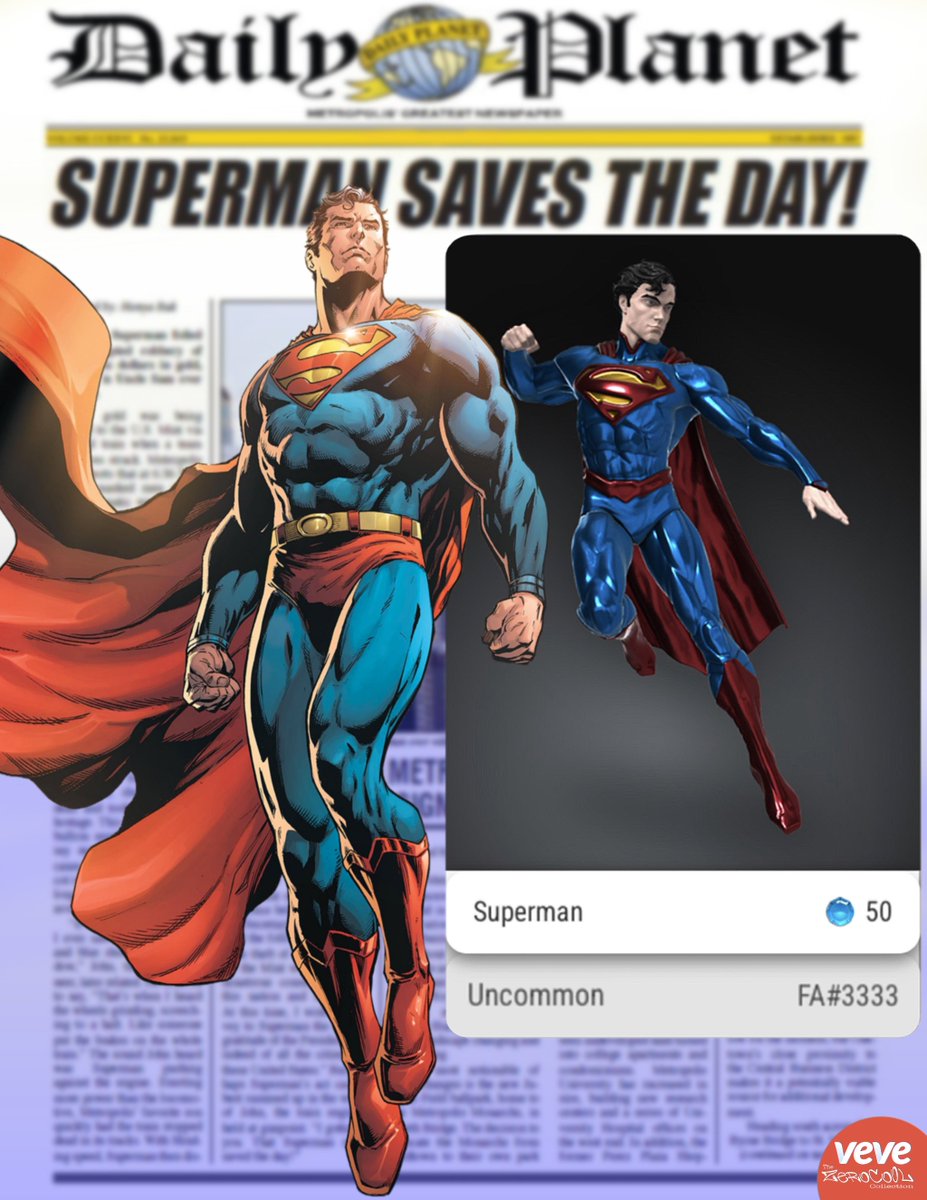 ZeroCo0L (@_zeroco0l) on Twitter photo You will be different,
Sometimes you'll feel like an outcast,
But you'll never be alone.
<a href="/veve_official/">VeVe | Digital Collectibles</a> <a href="/DavidYuNZ/">David Yu ⭕️</a>
#vevefam #veve
#DigitalCollectibles
#NFT #NFTs
#Collector
#DC
#Superman You will be different,
Sometimes you'll feel like an outcast,
But you'll never be alone.
<a href="/veve_official/">VeVe | Digital Collectibles</a> <a href="/DavidYuNZ/">David Yu ⭕️</a>
#vevefam #veve
#DigitalCollectibles
#NFT #NFTs
#Collector
#DC
#Superman