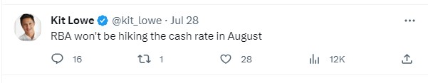 kit_lowe's tweet image. All my RBA interest rate forecasts February 2020 to August 2023 .
linkedin.com/pulse/rba-comm…